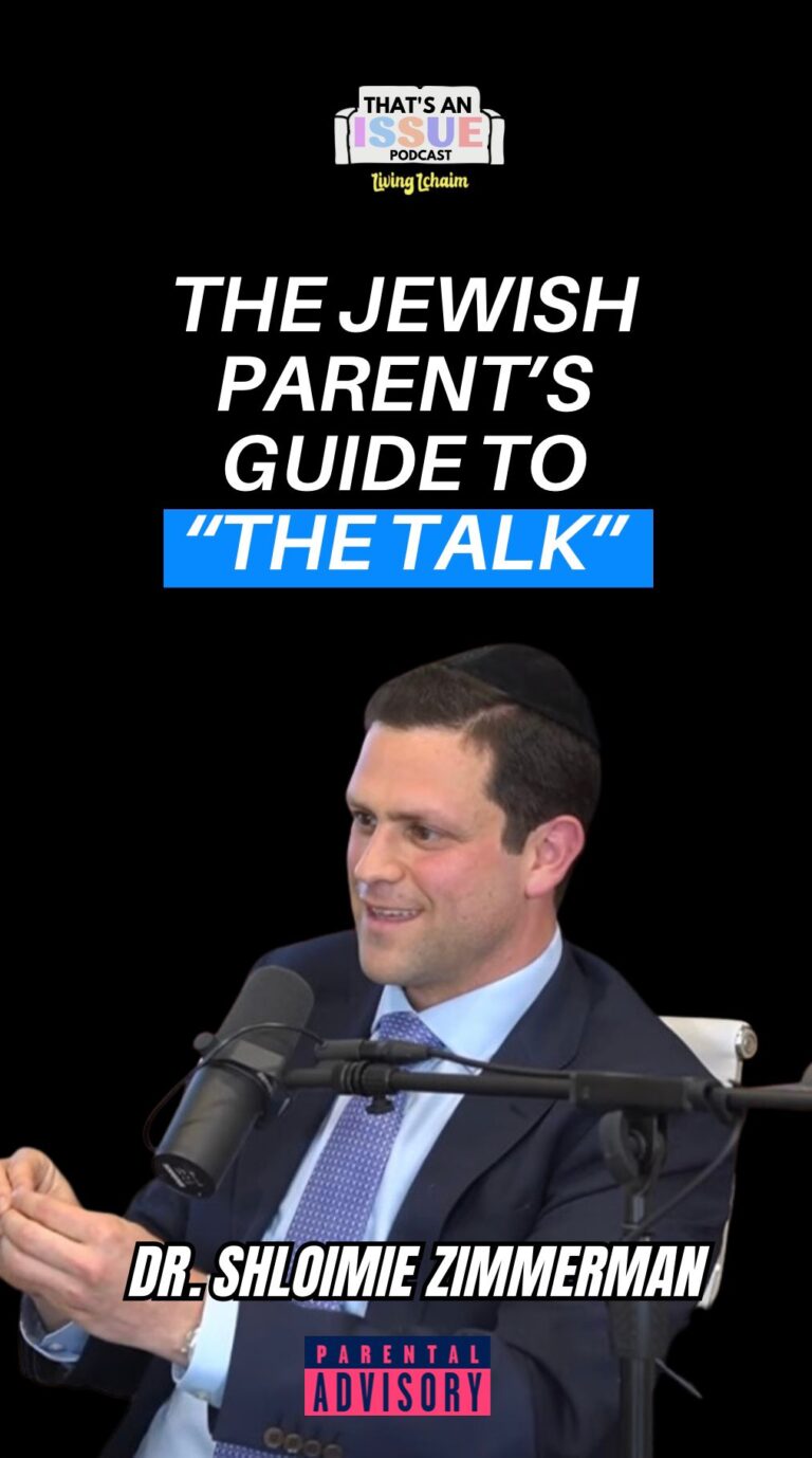 The Jewish Parent’s Guide to “The Talk”