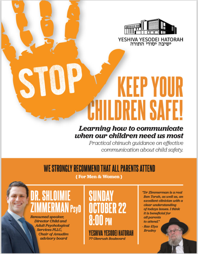Keep Your Children Safe!