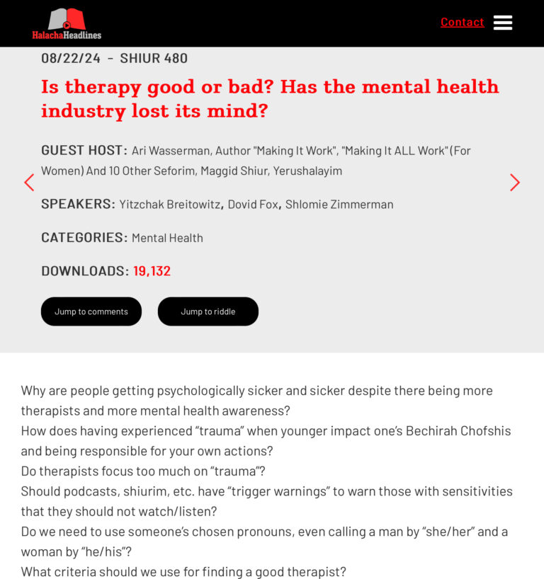 Is Therapy Good or Bad? Has the mental health industry lost its mind?