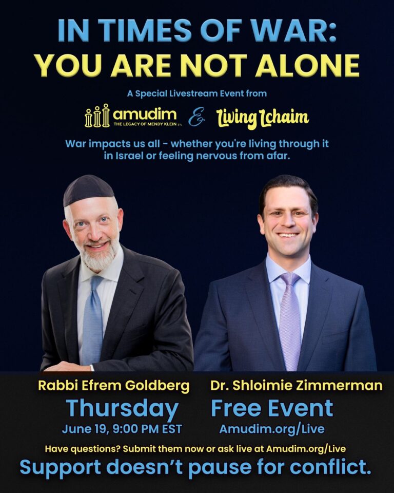 In times of war – you are not alone